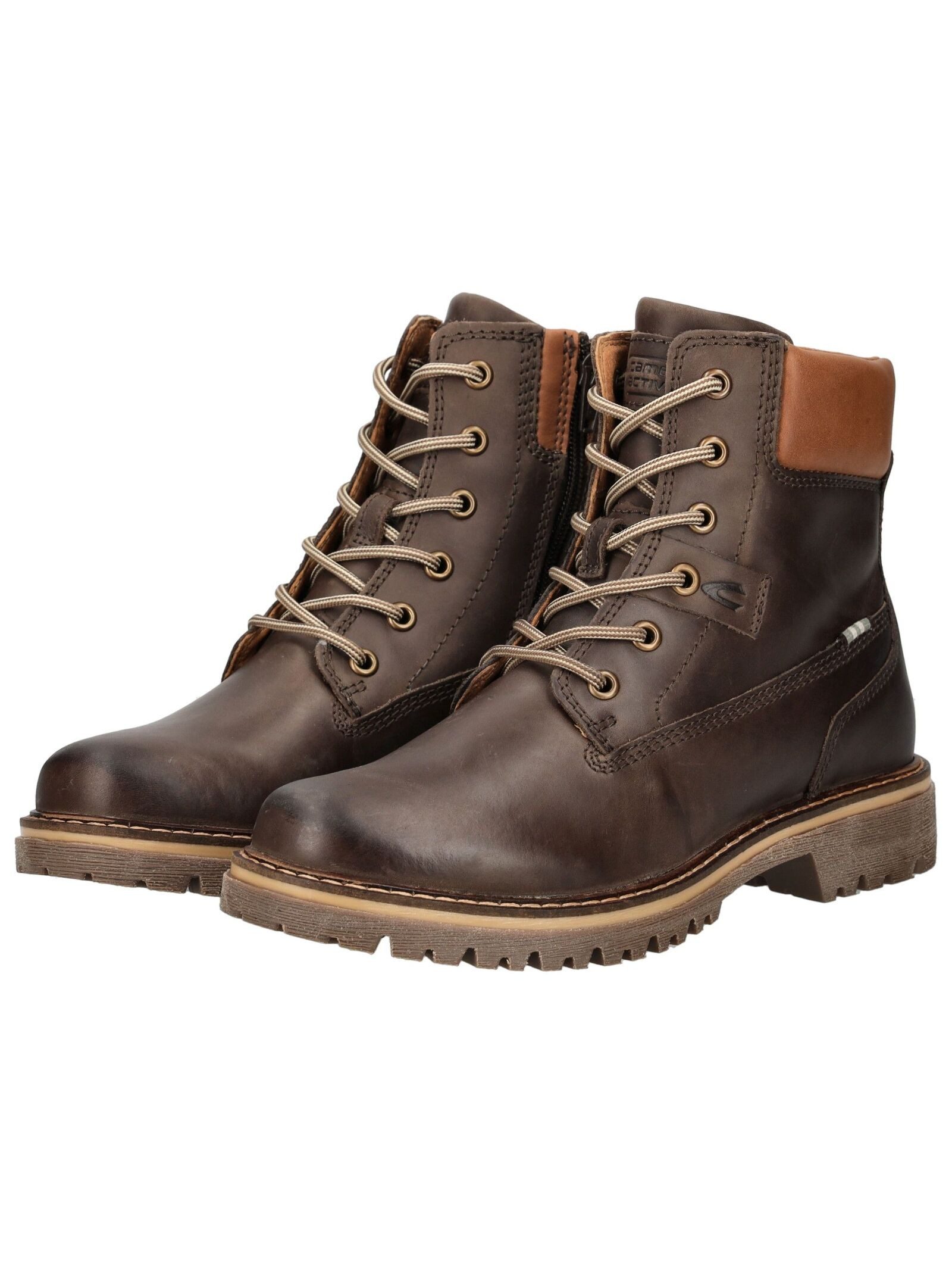 camel active camel active Stiefelette Leder Schnürstiefelette