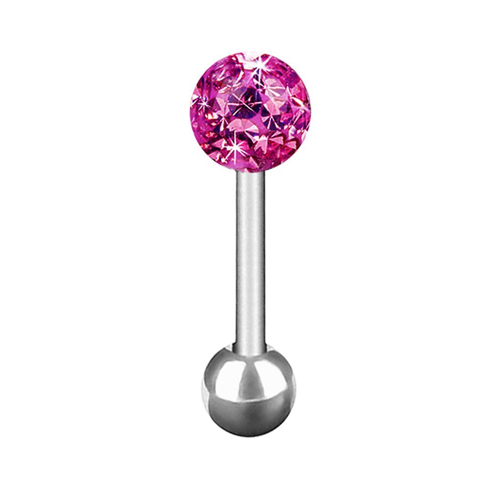 Piercing-Set Tragus Helixpiercing Ferido Kristall Kugel