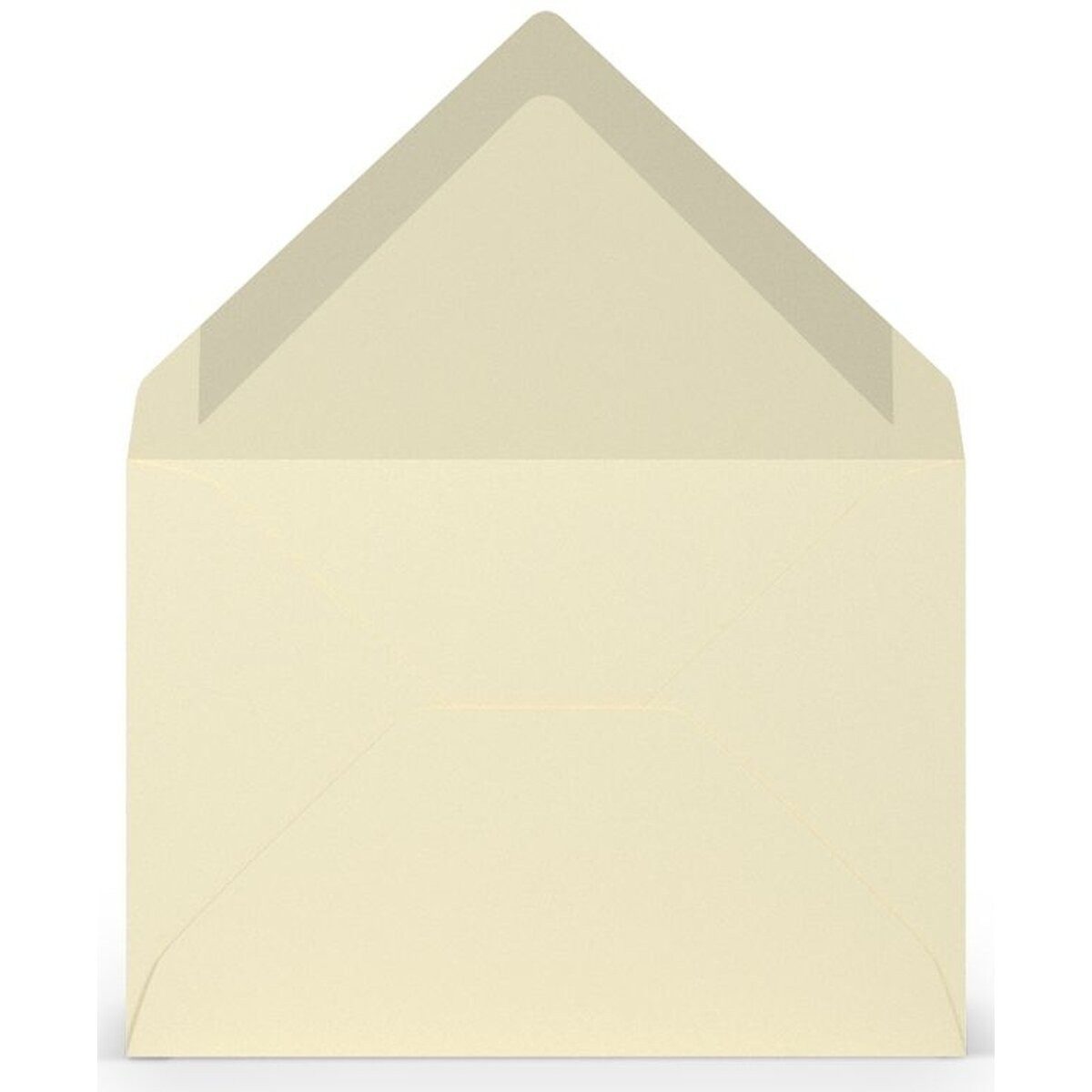 Rössler Briefumschlag Briefumschläge Coloretti VE=5 Stück C7 creme