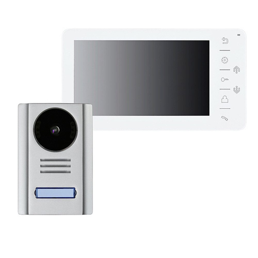 Gegensprechanlage PENTATECH VT38 SET Video-Türsprechanlage Komplett-Set