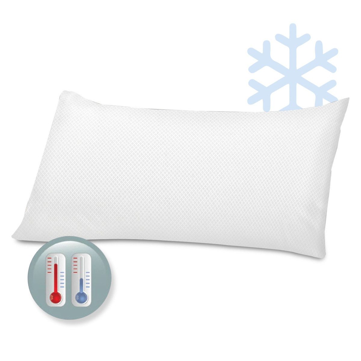 Velfont® Kissenbezug Thermo Comfort Frost, (1 günstig online kaufen