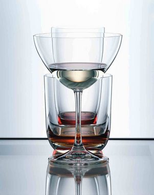 Nachtmann Cocktailglas Vivendi Martinigläser 195 ml 4er Set, Kristallglas