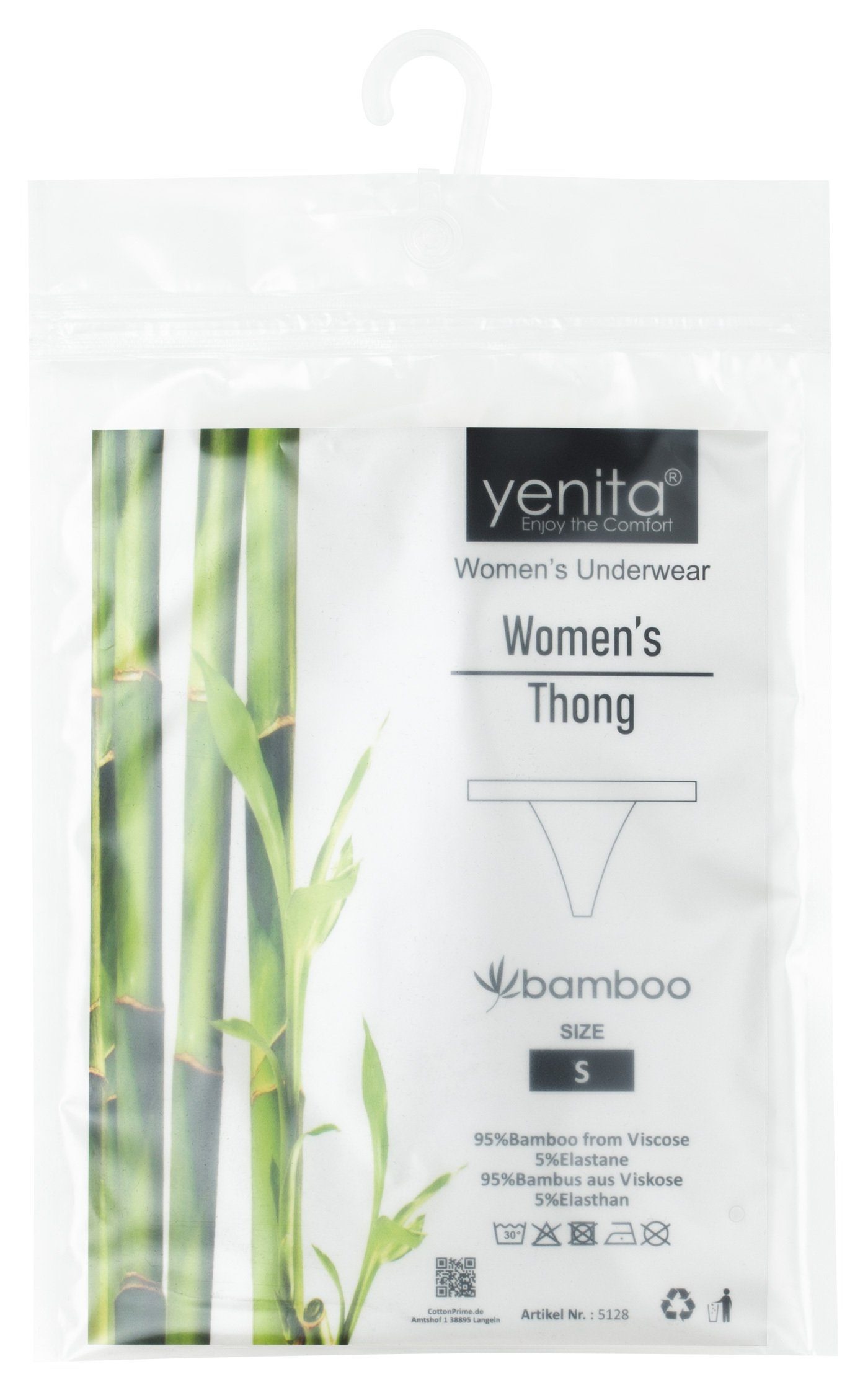 weich String atmungsaktiv Olive und Yenita® durch Bambusviskose