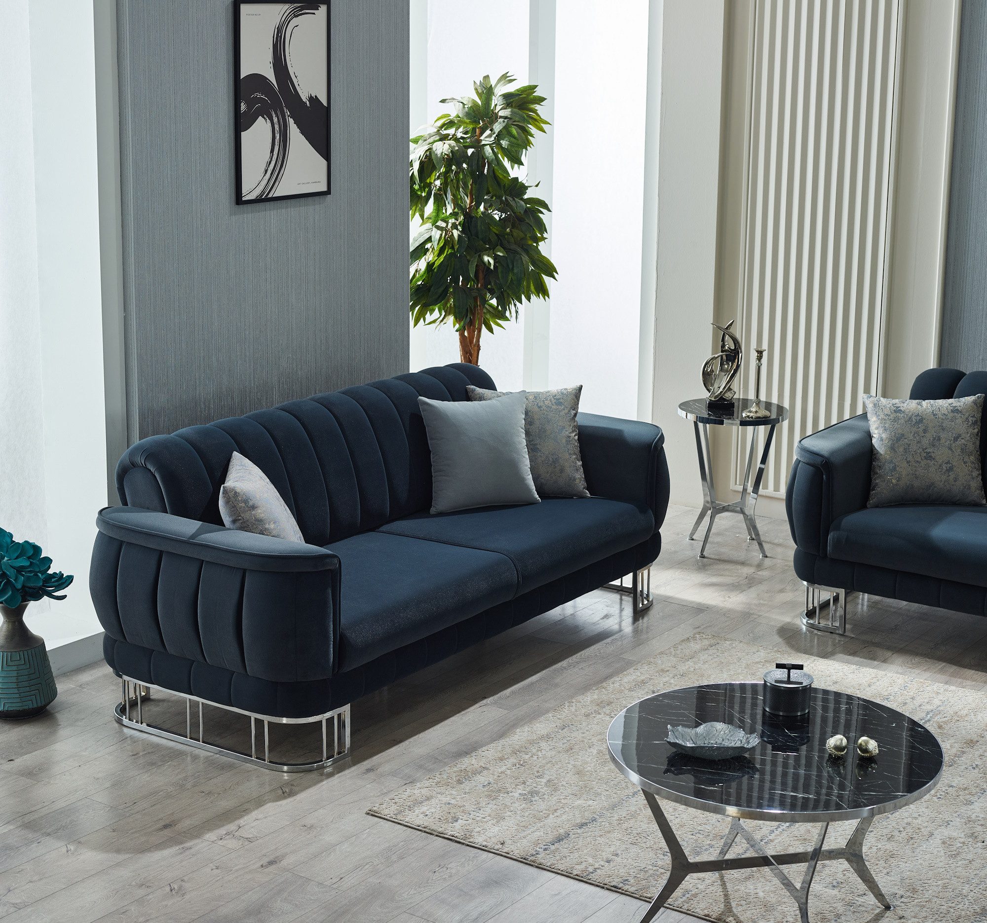 Villa Möbel Polstergarnitur Apollon, (Set, 3-tlg), günstig online kaufen