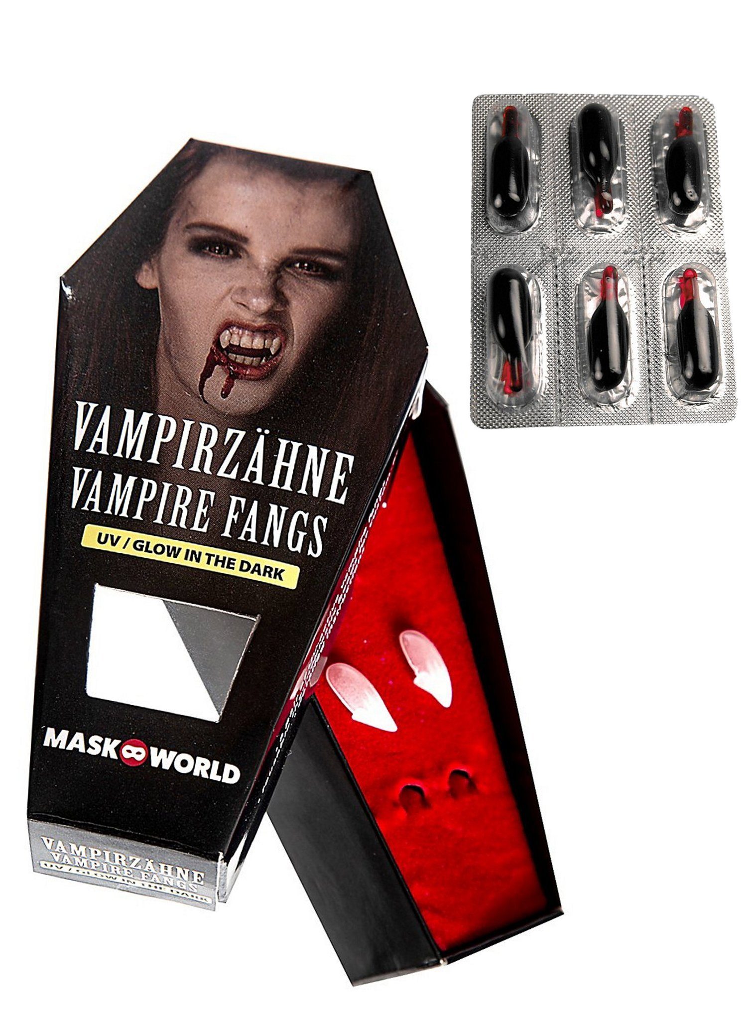 Kostüm Vampir-Set Blood