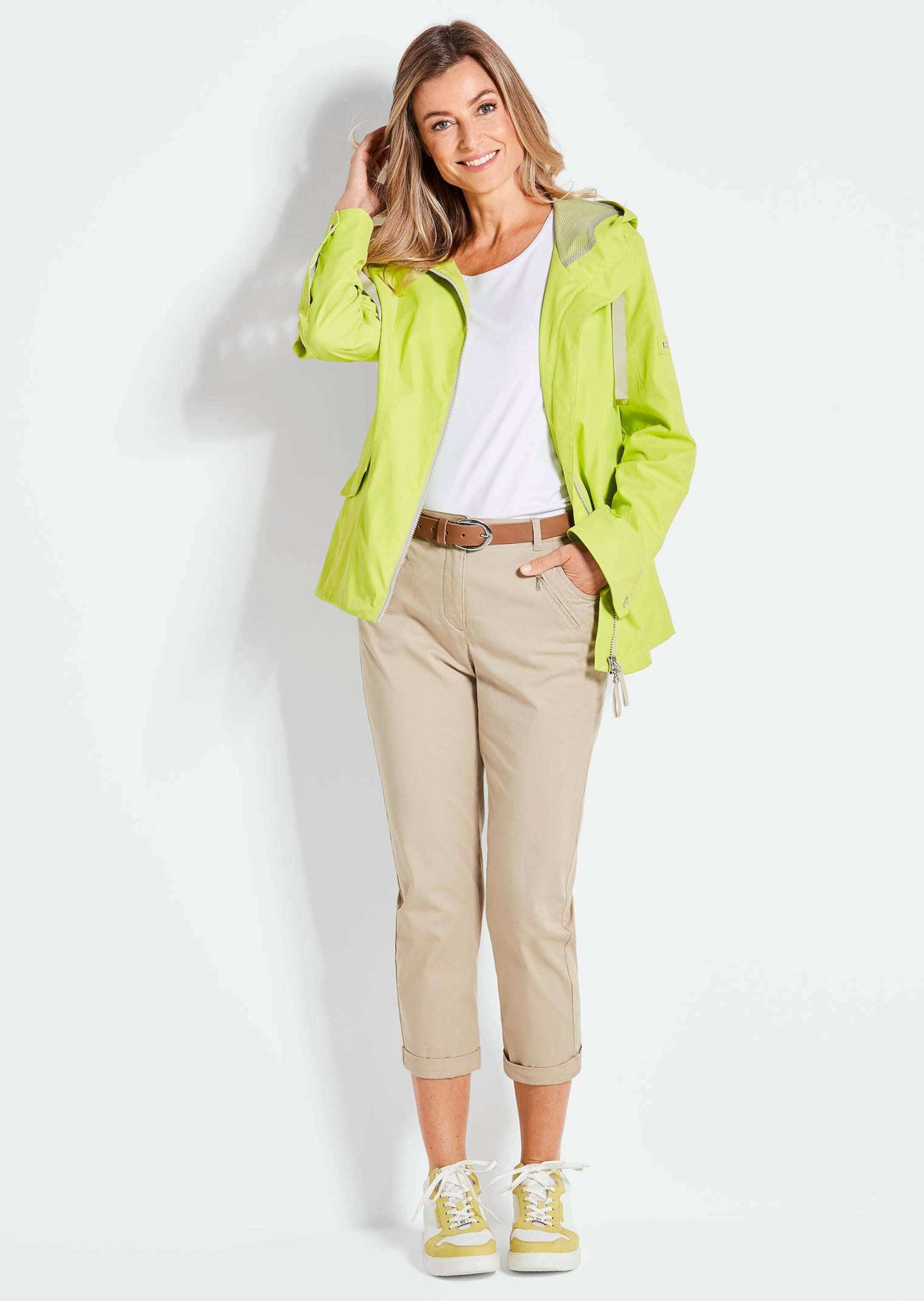 GOLDNER Outdoorjacke Sportive A-Linien-Jacke Outdoorjacke in Uni-Muster, St günstig online kaufen