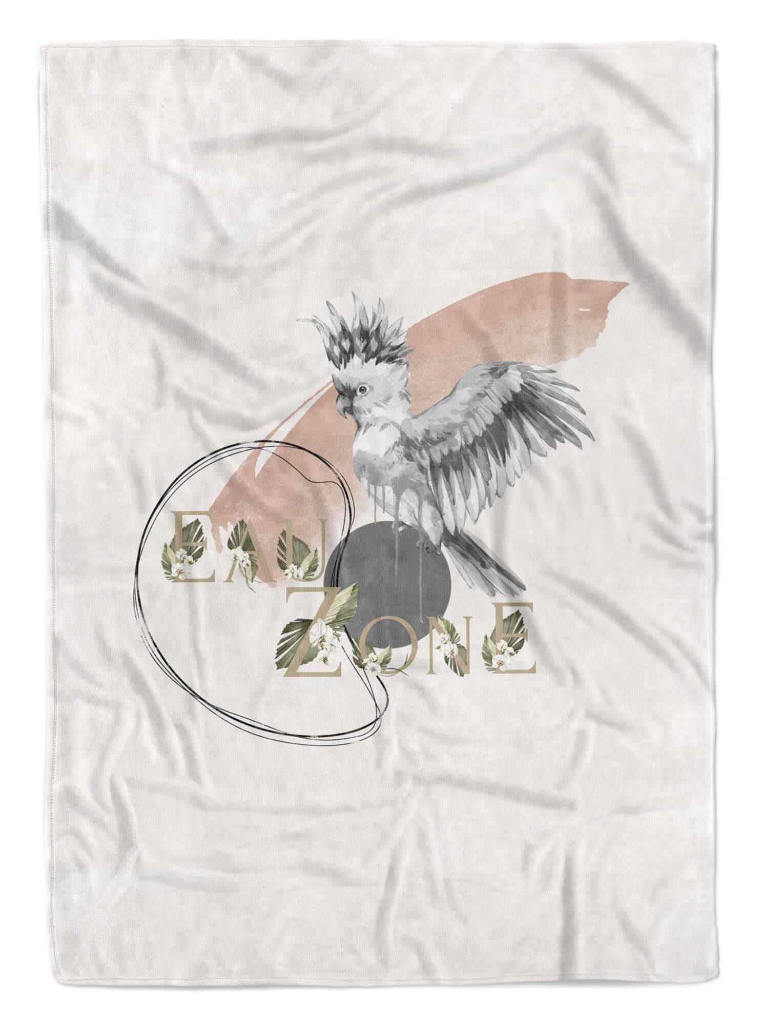 Sinus Art Handtücher Handtuch Strandhandtuch Saunatuch Kuscheldecke Papagei Kunstvoll Einzigartig Eindrucksvoll Schö, Baumwolle-Polyester-Mix (1-St), Handtuch