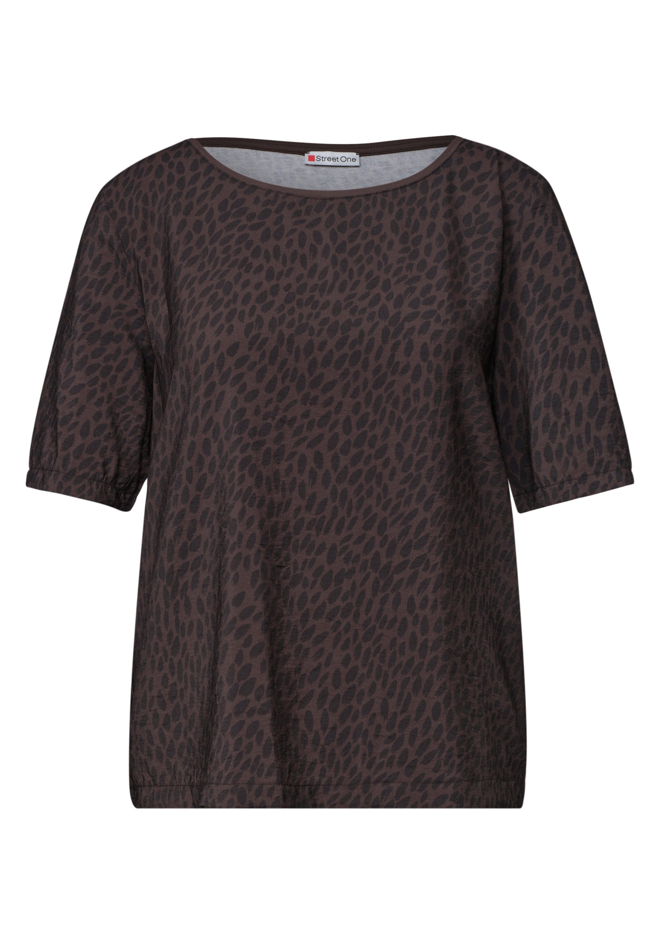 STREET ONE T-Shirt mit Strukturmix – Bild 4 von 5