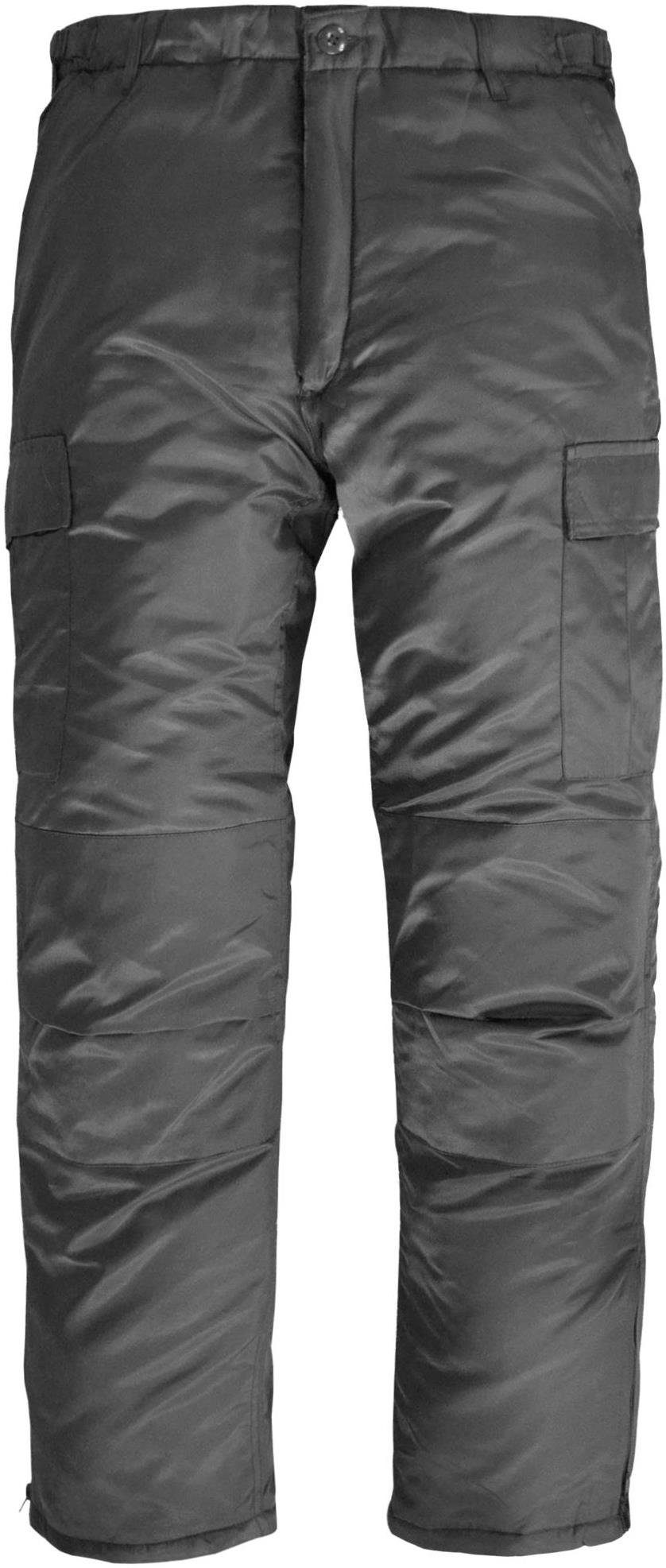 normani Thermohose Herren Thermo-Winterhose Yerupaja gefütterte Schneehose Skihose wasserdichte Outdoor Hose Funktionshose mit Taschen Grau | Thermohosen