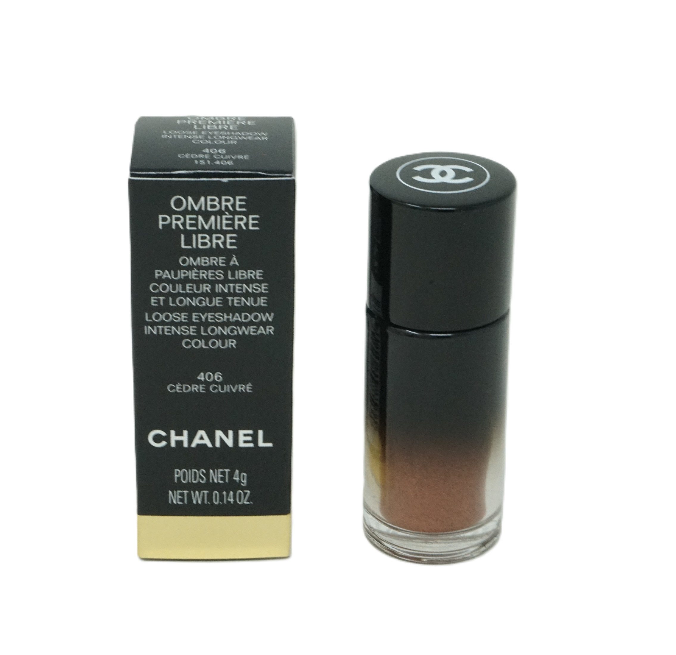 CHANEL Lidschatten Chanel Ombre Premiere Libre 4g Intense Lidschatten 406 Cedre Cuivré