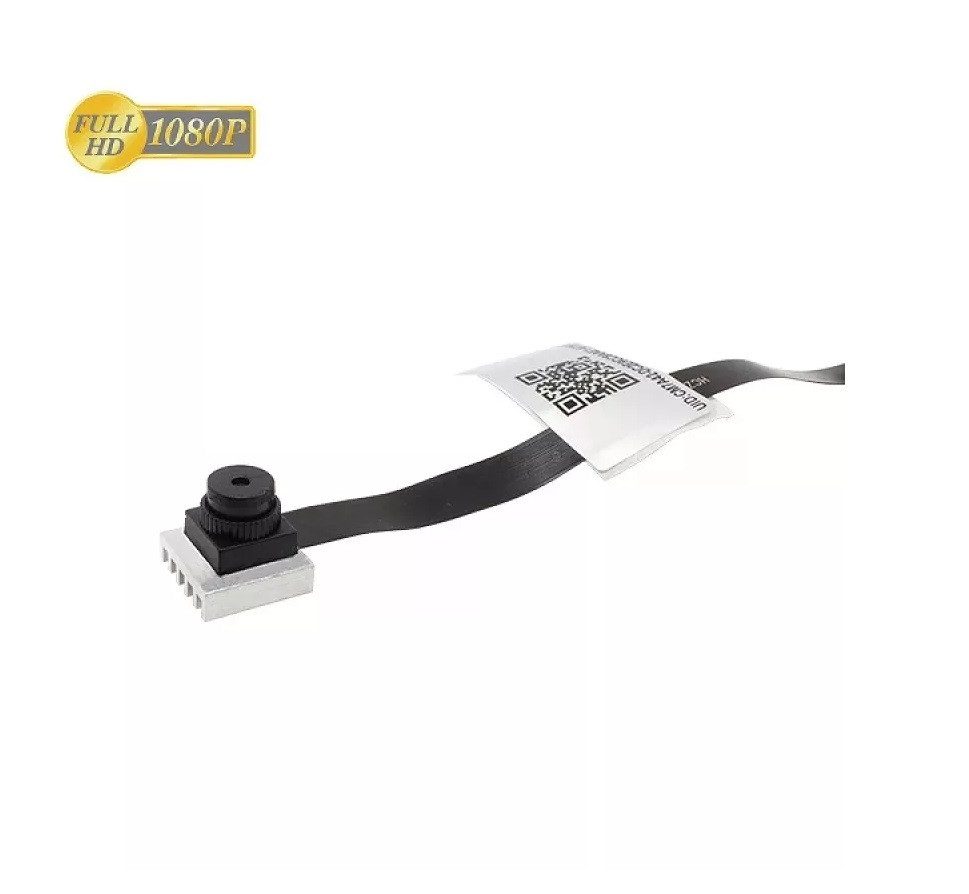 SpionProfi Überwachungskamera Wifi Mini Kamera Video Überwachungskamera Live App Wlan Cam (1-tlg., Mini Knopf Einbau Kamera Live App mit Wlan Wifi P2P IP)