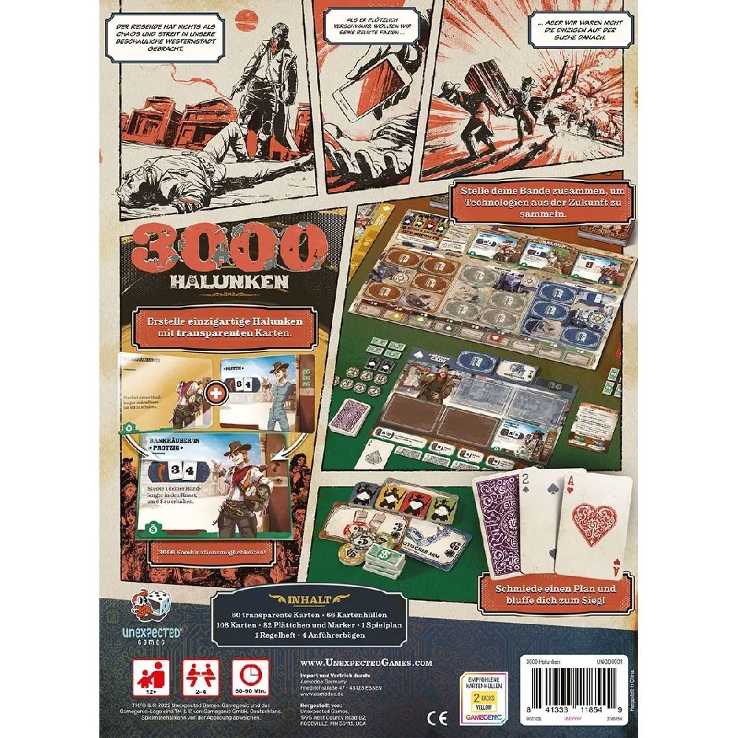Unexpected Games Spiel 3000 Halunken