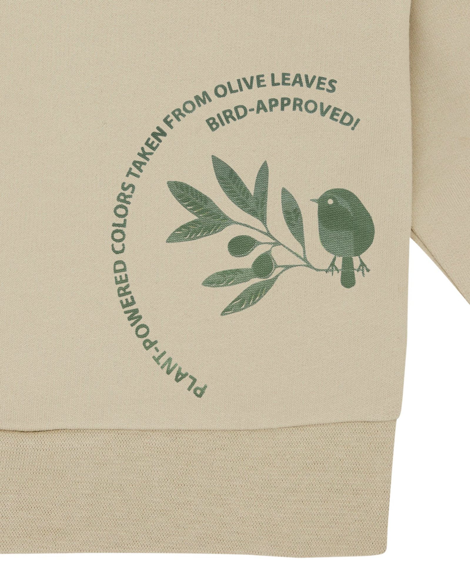 loud + proud Sweatjacke aus Biobaumwolle, pflanzlich gefärbt