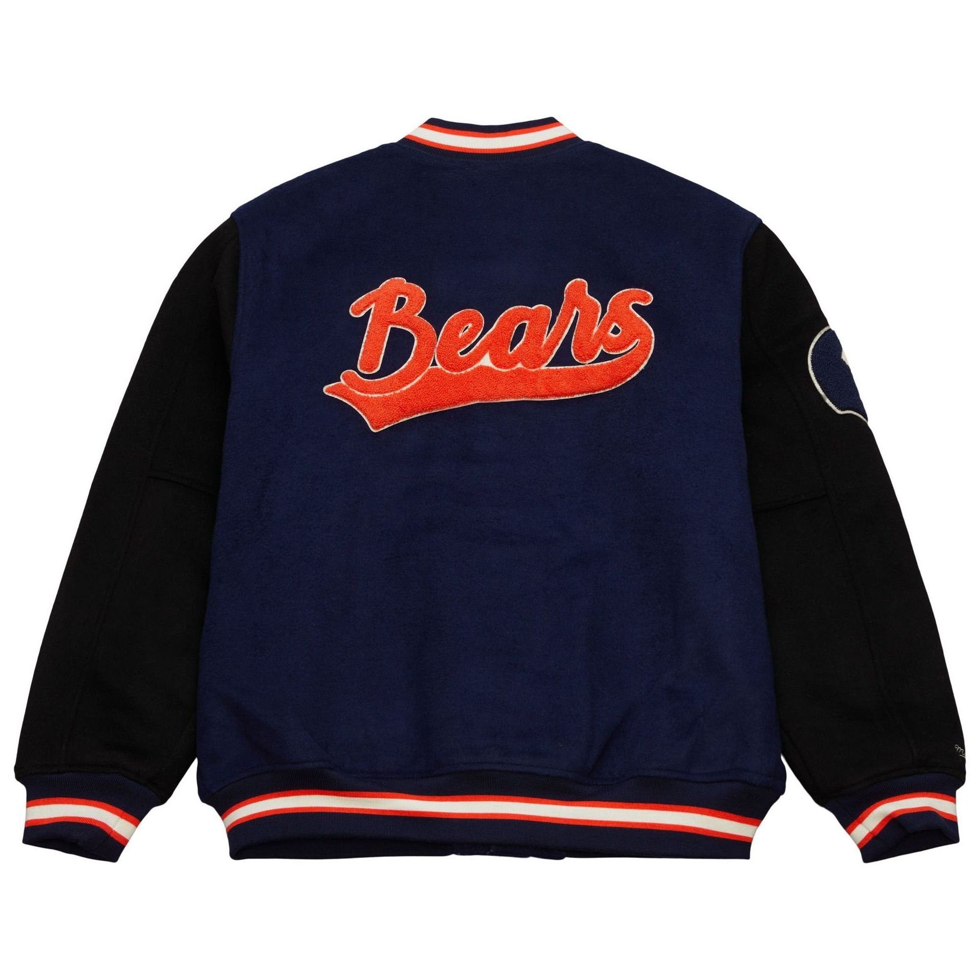 Ness & Bears Collegejacke Mitchell Legacy NFL Chicago Wool Varsity