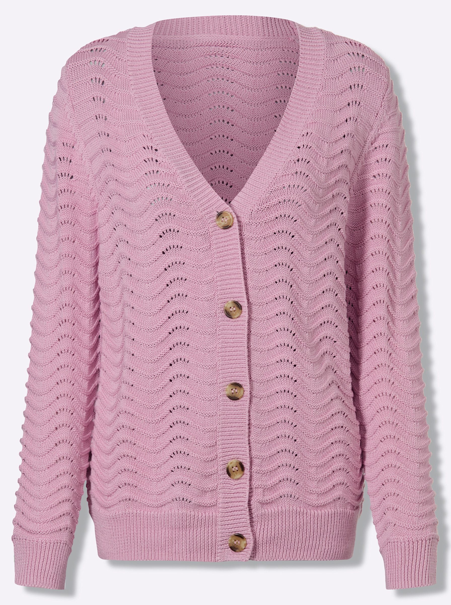 Strickjacke Strickjacke Langarm