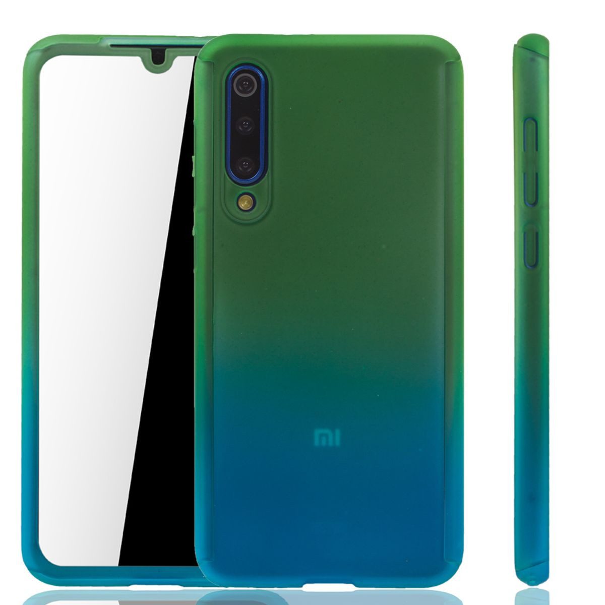 König Design Handyhülle Xiaomi Mi 9 SE, Xiaomi Mi 9 SE Handyhülle 360 Grad Schutz Full Cover Mehrfarbig