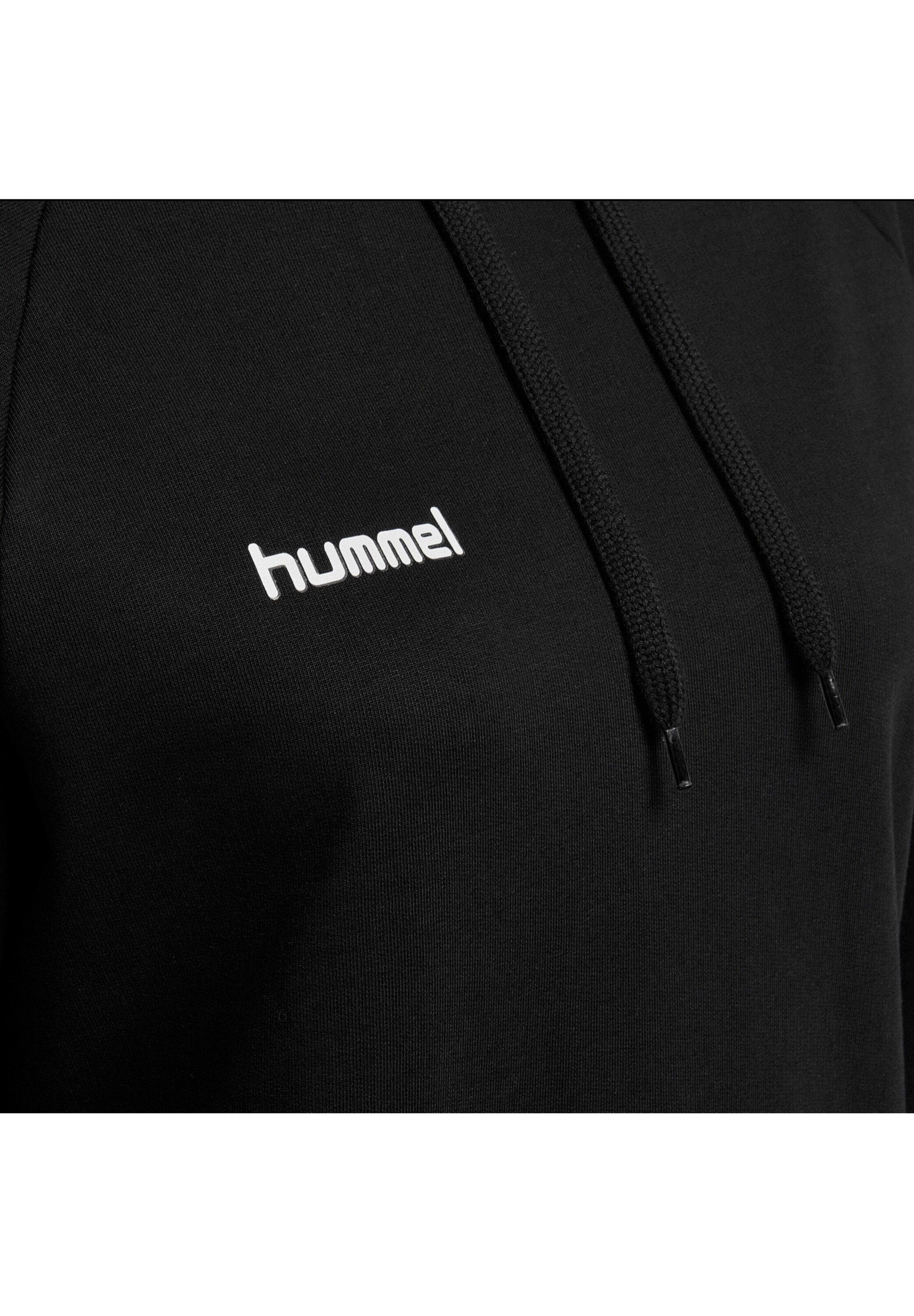 hummel Sweatshirt Plain/ohne Schwarz (1-tlg) Details