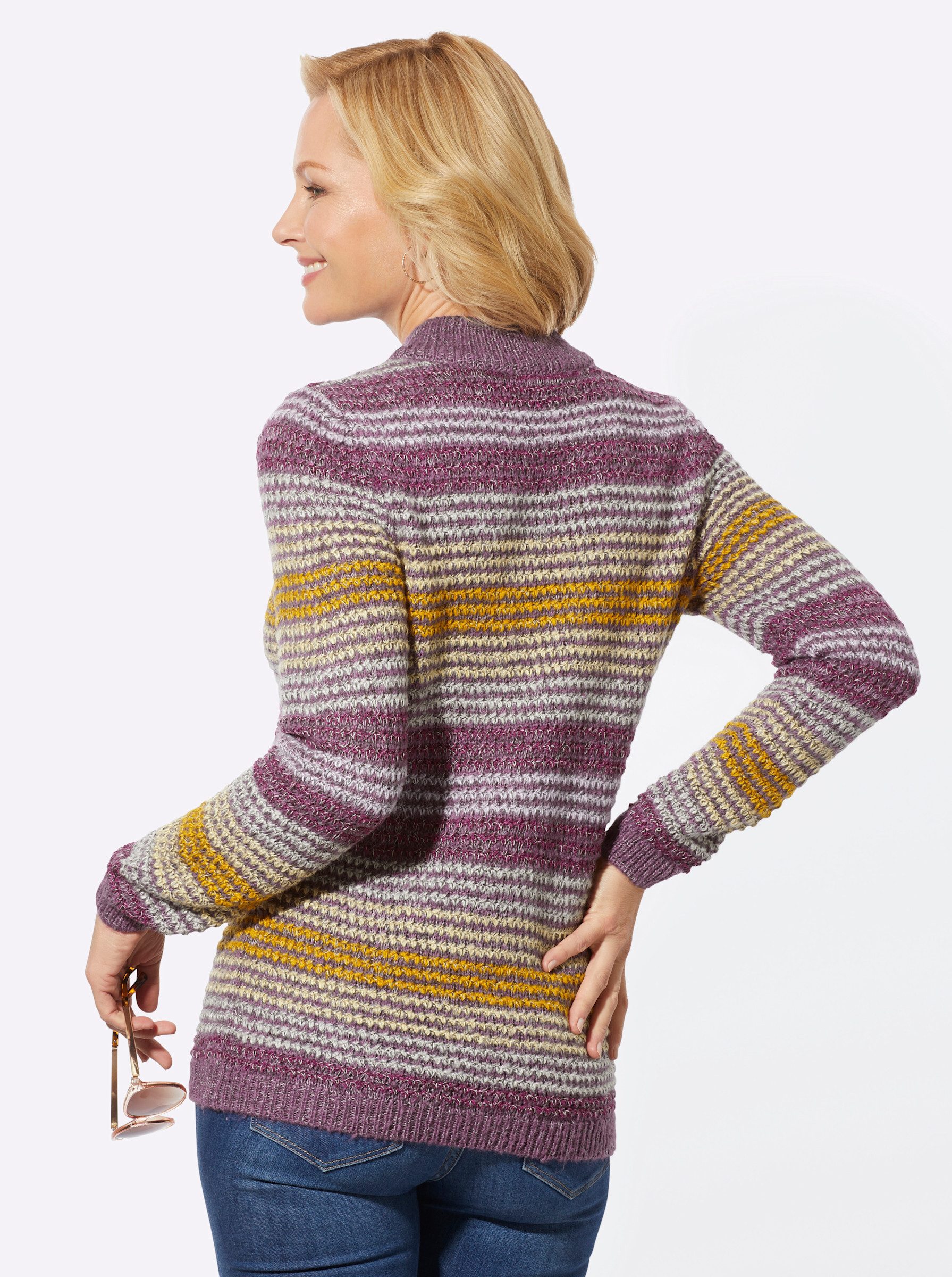 Witt Strickpullover Stehkragenpullover günstig online kaufen