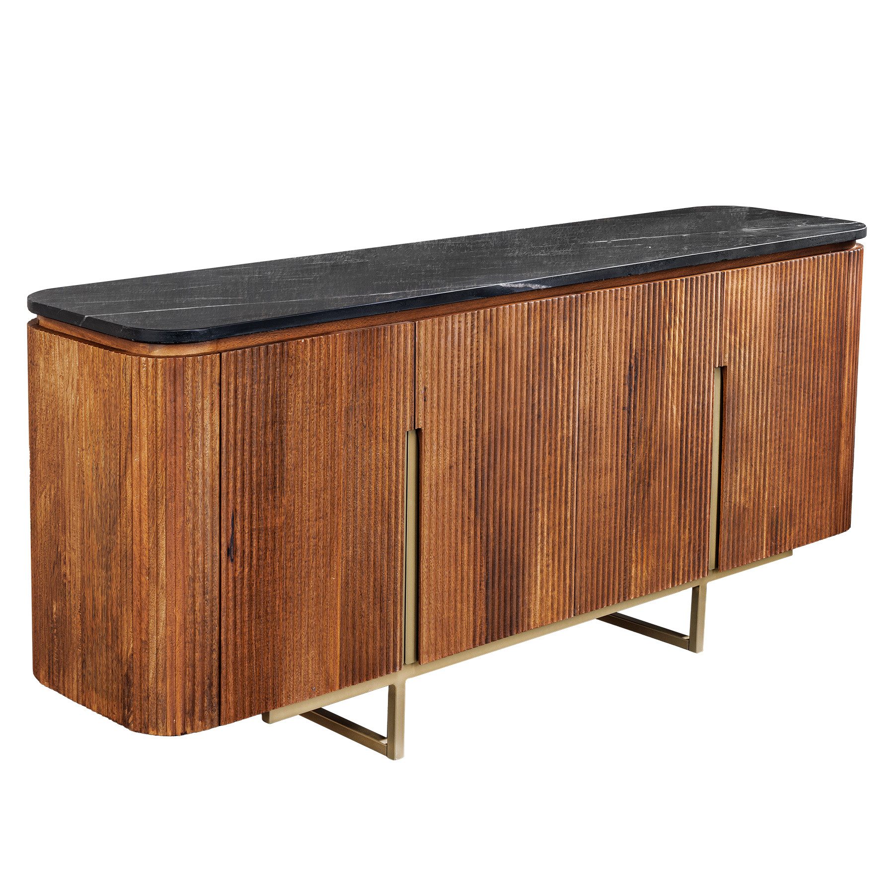 riess-ambiente Sideboard GATSBY 160cm braun / günstig online kaufen