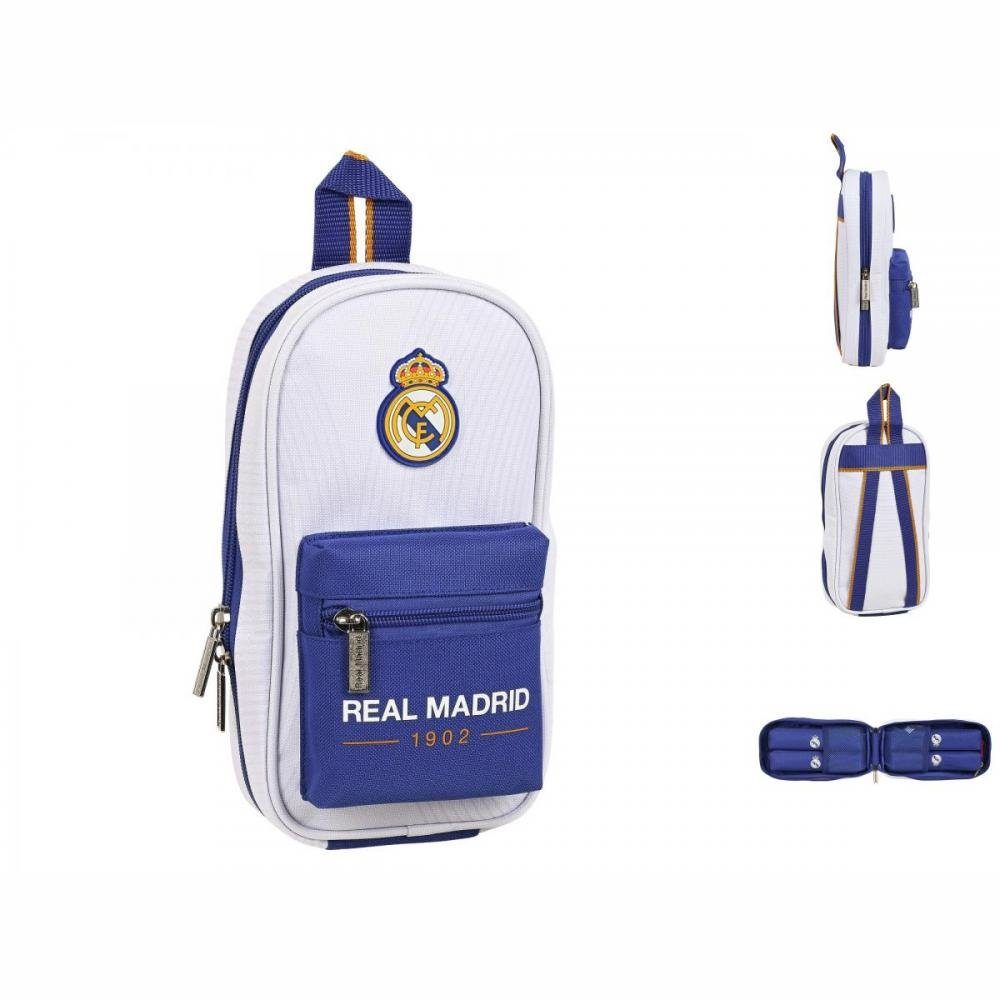 Real Madrid Federtasche Rucksack mit Federtaschen Real Madrid CF Blau Weiß