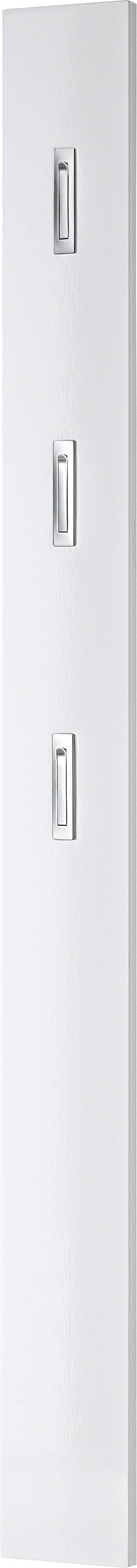 GERMANIA Garderobenpaneel Colorado, mit 3 Klapphaken in schwarz oder alufar günstig online kaufen