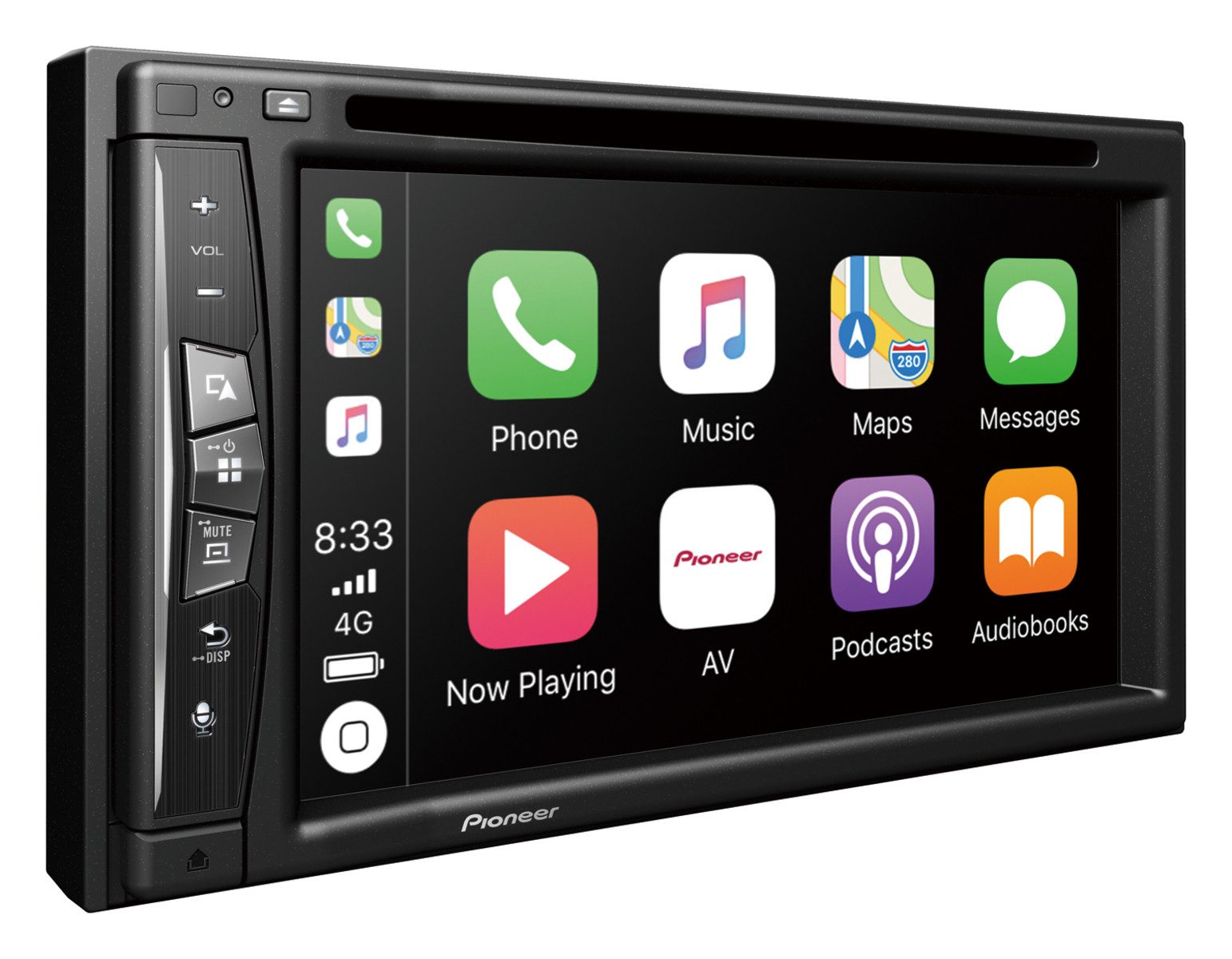 Pioneer AVIC-Z630BT Navigation Bluetooth kabelloses Apple CarPlayradio Autoradio (RDS, AM/FM Radio, Animiertes Display, DAB, DVD Regionalcodes, 2 DIN)