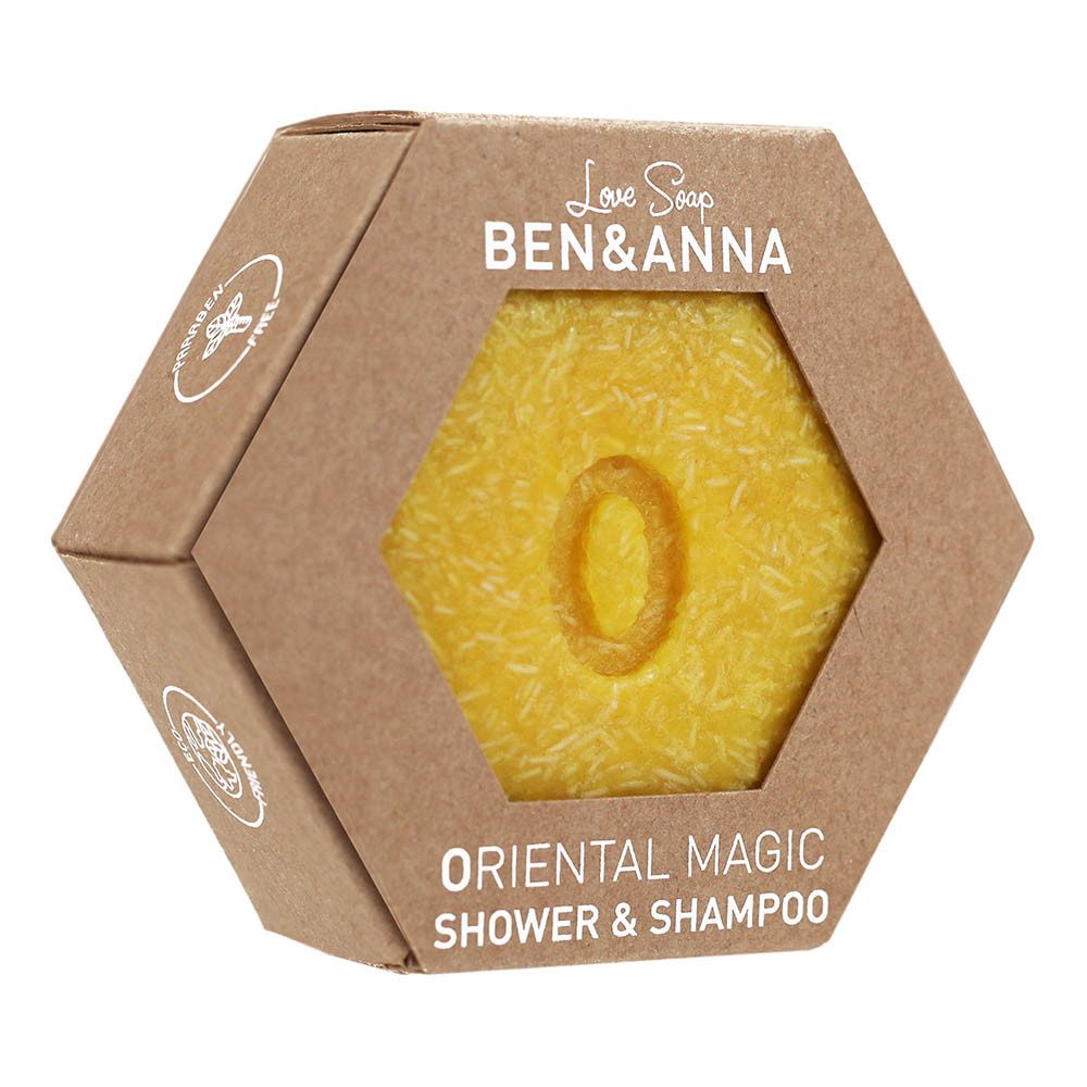 Ben & Anna Festes Haarshampoo Love Soap - Oriental Magic Shower & Shampoo 60g