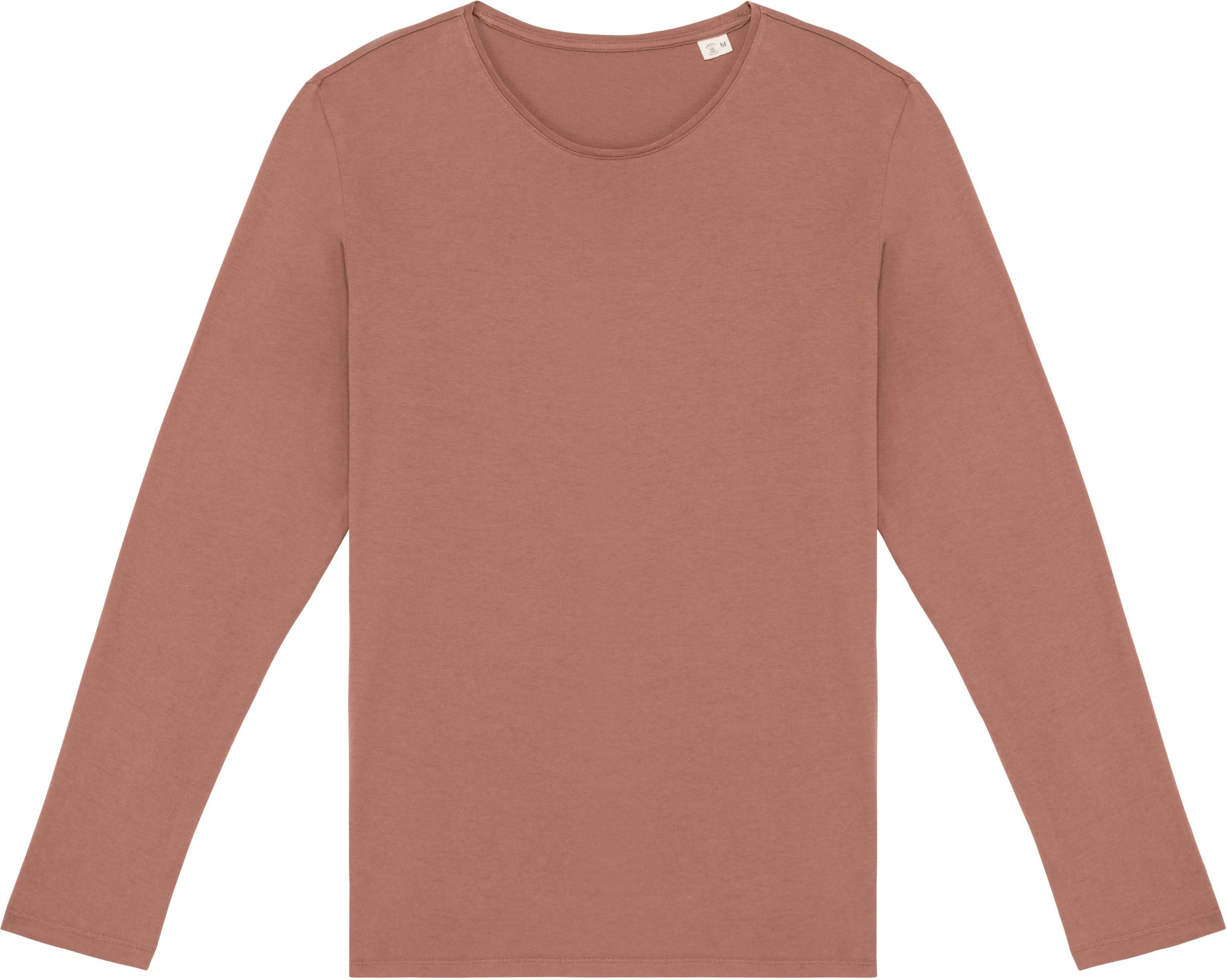 Langarmshirt Ausgewaschenes Unisex T-Shirt mit langen Ärmeln