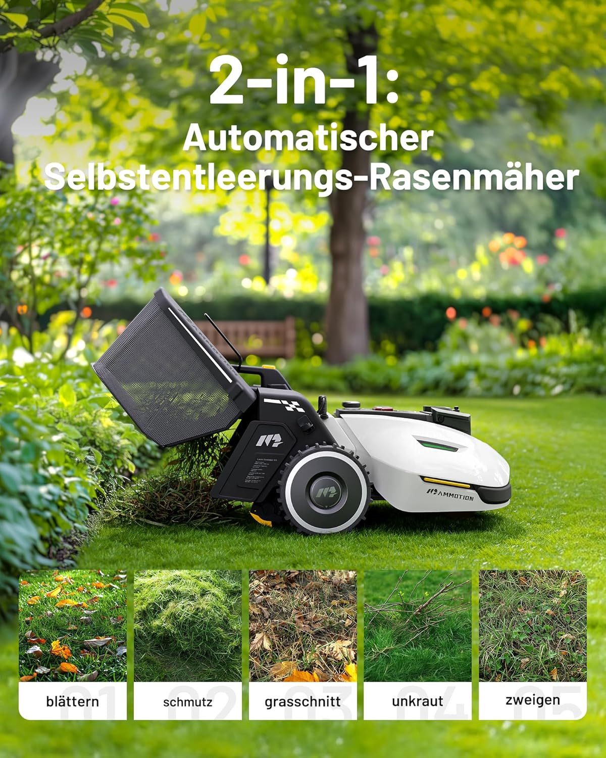 Mammotion Rasenmähroboter YUKA 2000, bis 2000 günstig online kaufen