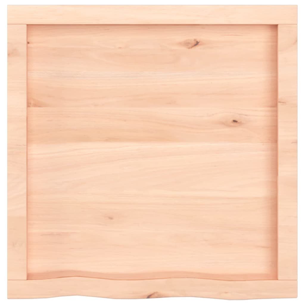 furnicato Tischplatte 60x60x(2-4) Massivholz Unbehandelt cm Eiche