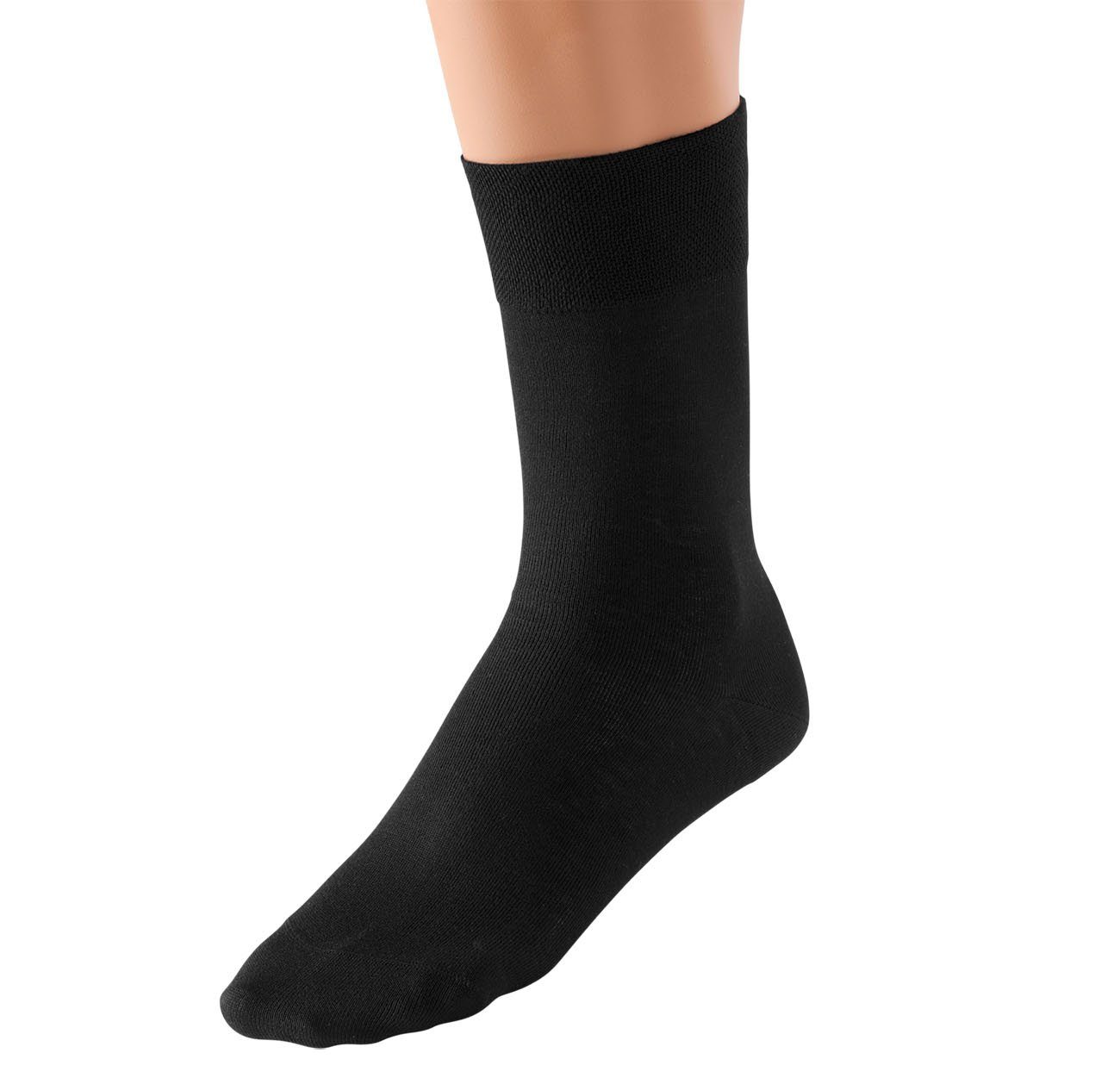 Schiesser Langsocken Extrafein (Packung, 2-Paar, 2 Paar) Herren Freizeitsocken Business Strümpfe Socken Extrafein