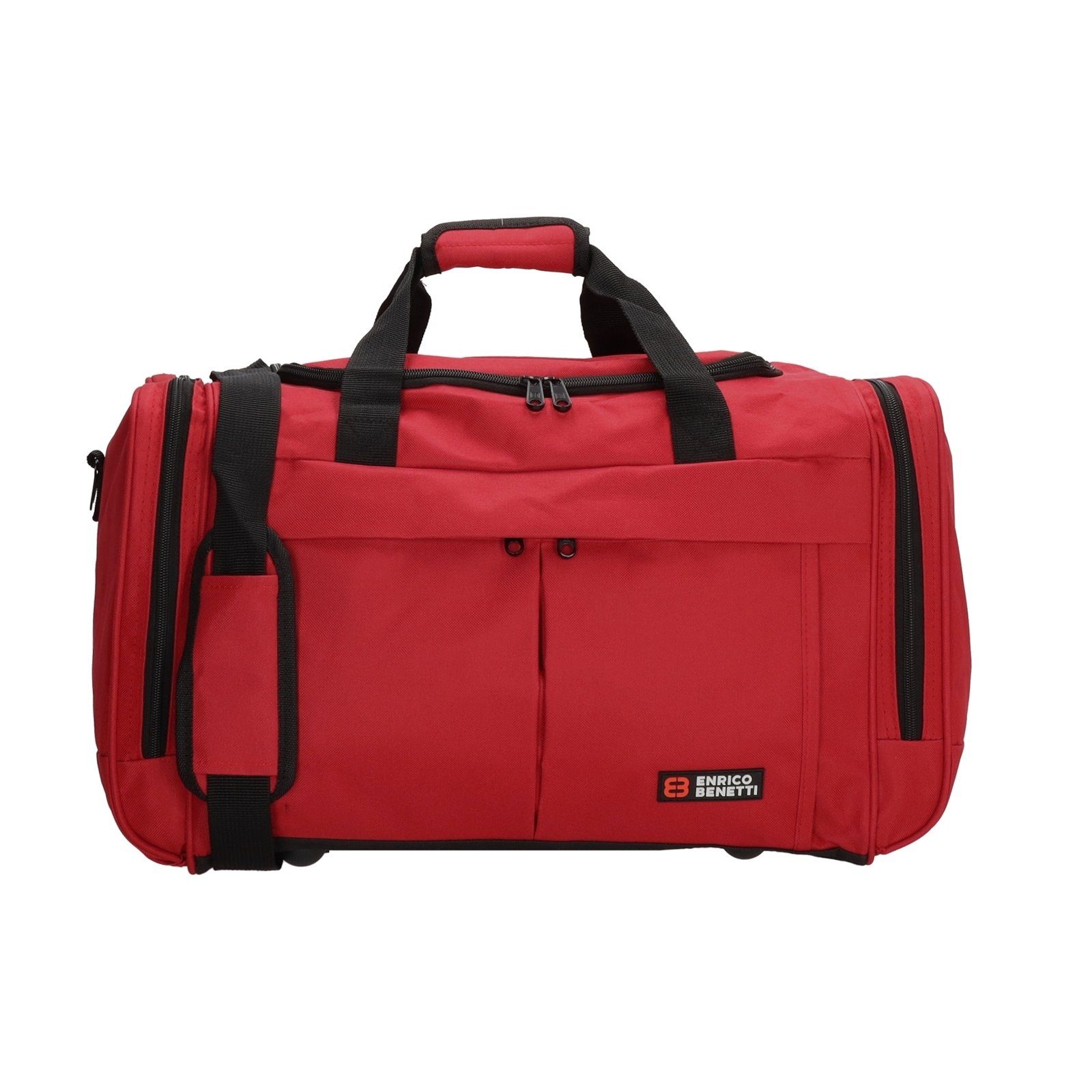 Reisetasche 1-tlg) (Stück, Sporttasche HTI-Living Rot Reisetasche