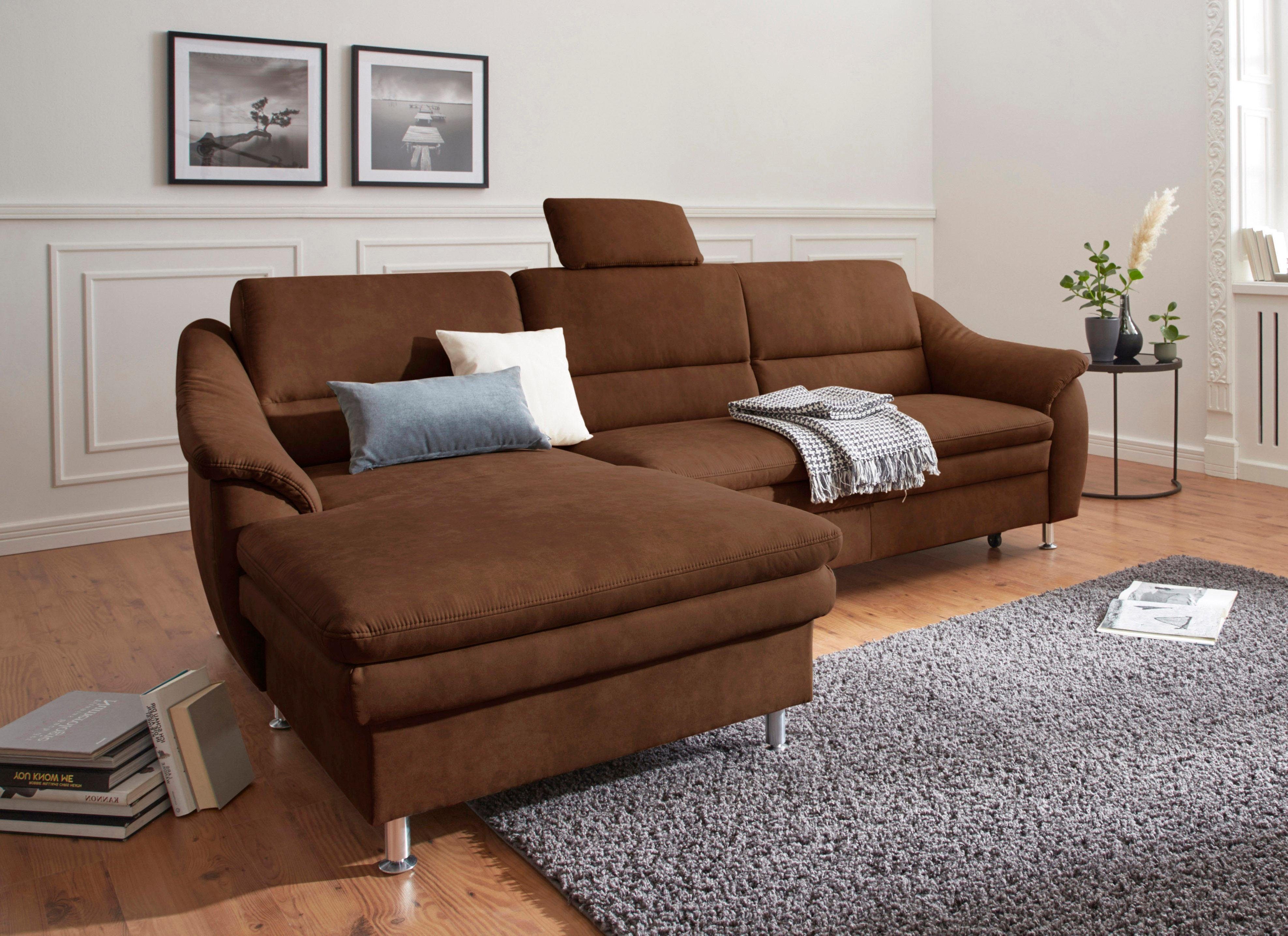 sit&more Ecksofa Cardoso L-Form, mit Federkern, günstig online kaufen