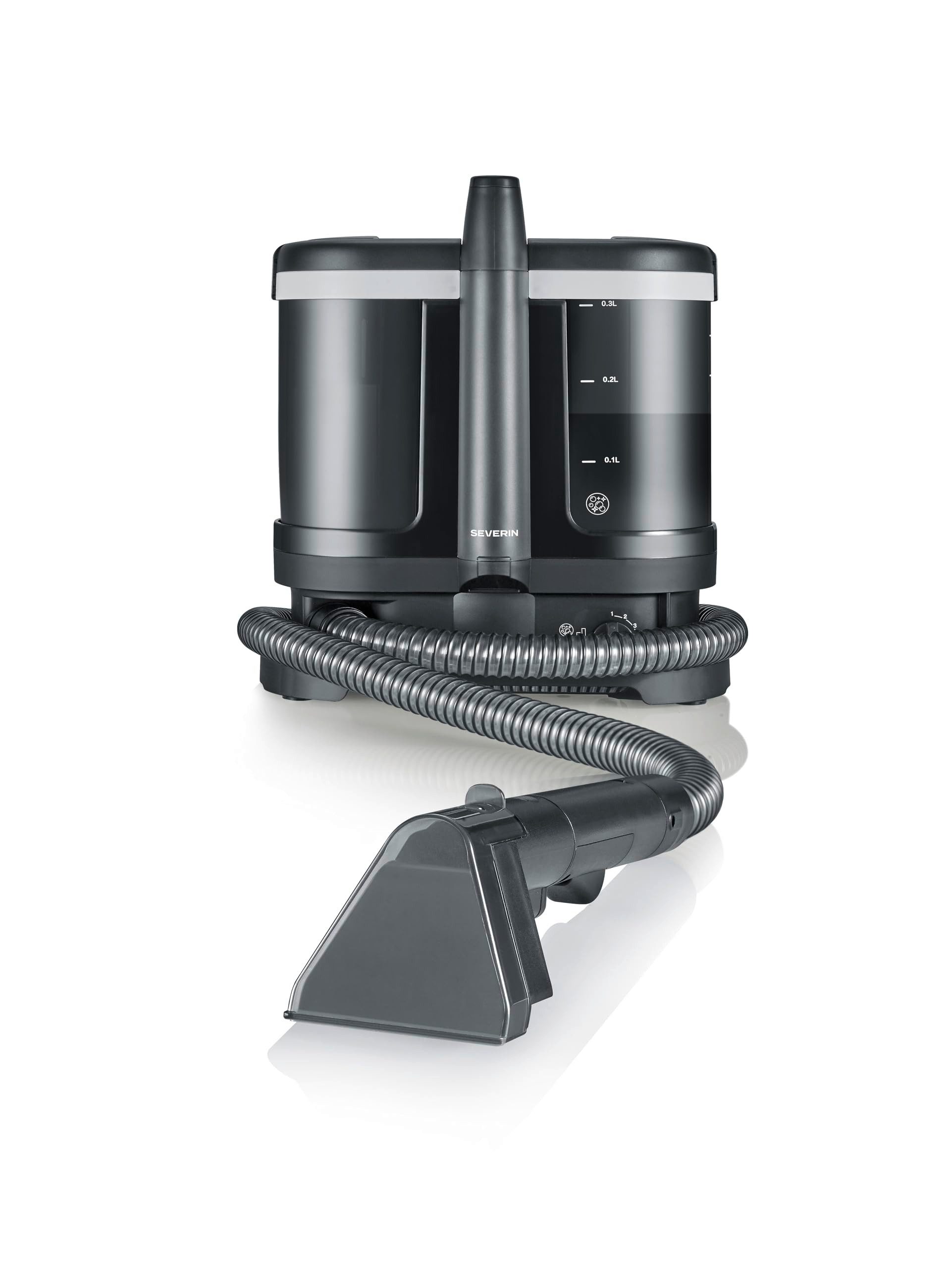 Severin Dampfreiniger SC 7188, Polsterreiniger mit starker Fleckentfernung und langem Flex-Schlauch