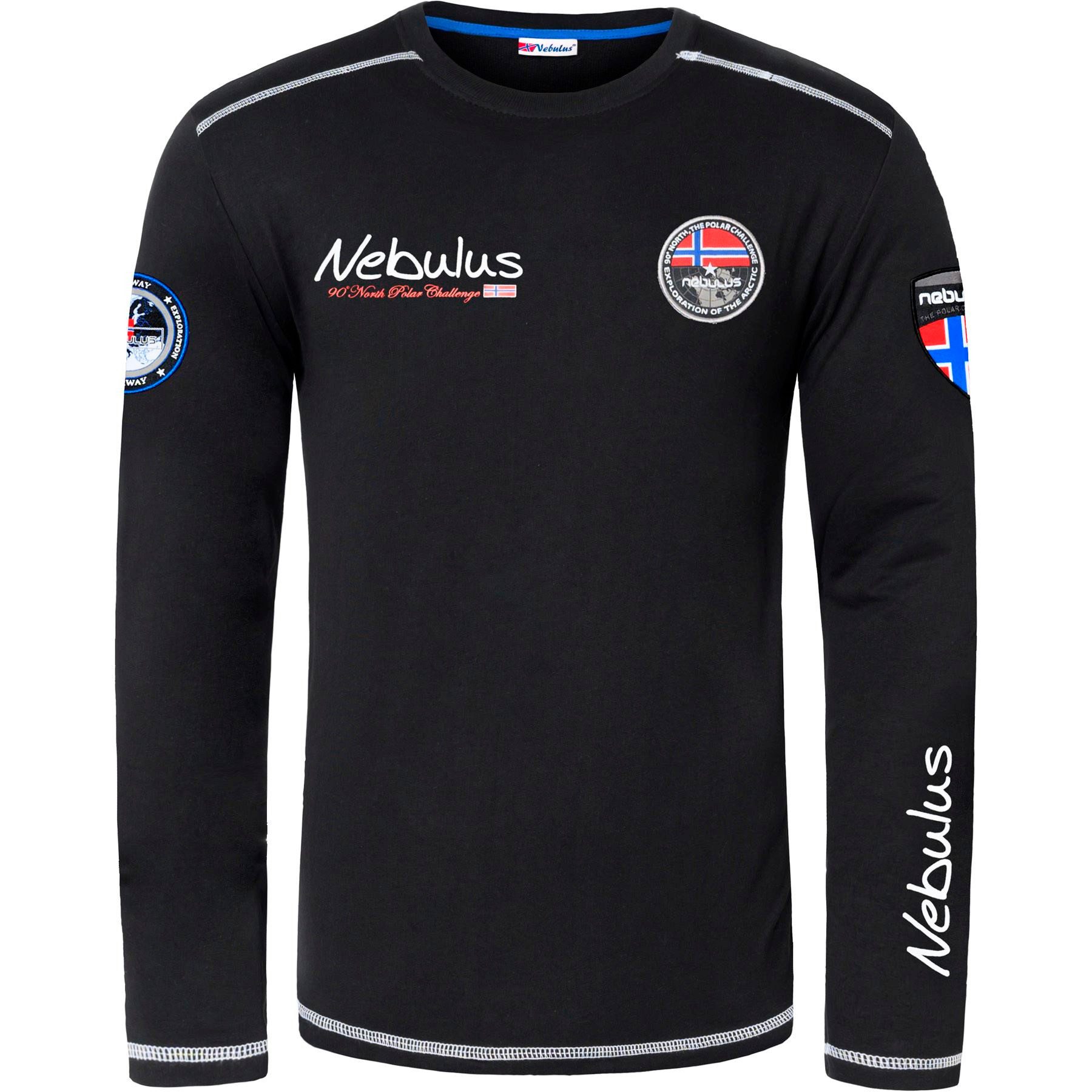 Nebulus Sweatshirt BOOGY, Q970 - Herren, schwarz, XXL günstig online kaufen
