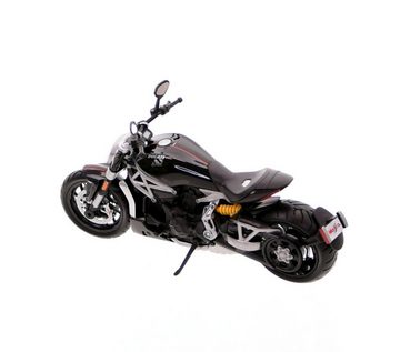 Maisto® Modellmotorrad Modellmotorrad - Ducati X Diavel S (schwarz, Maßstab 1:12), Maßstab 1:12, detailliertes Modell