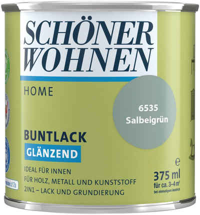 SCHÖNER WOHNEN-Kollektion Lack »Home«, glänzend, 375 ml, salbeigrün