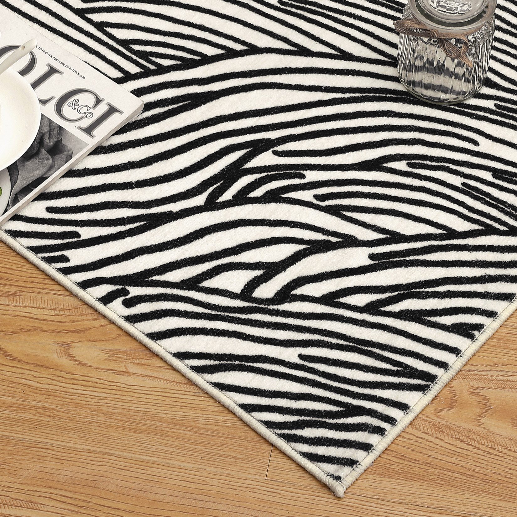 GarveeMore Teppich, rechteckig, Höhe: 7 mm, Geeignet für moderne und minima günstig online kaufen