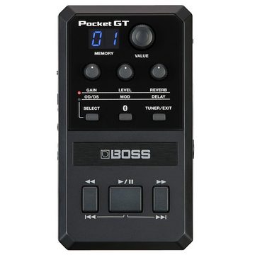 Boss by Roland E-Gitarre Boss Pocket GT Multi-Effektgerät + USB-Netzteil