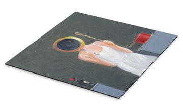 Posterlounge Alu-Dibond-Druck Lincoln Seligman, Küchenchef, Küche Malerei