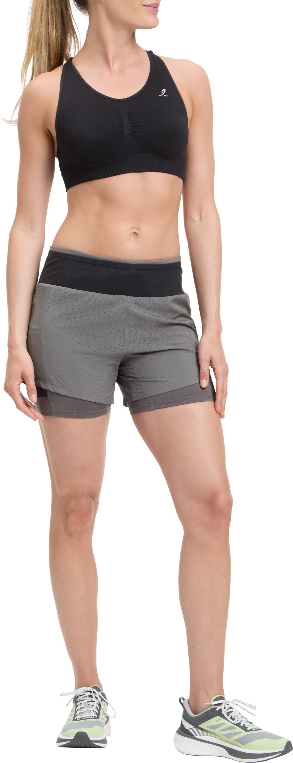 Energetics Laufhose Da.-Shorts Simpa W ANTHRACITE