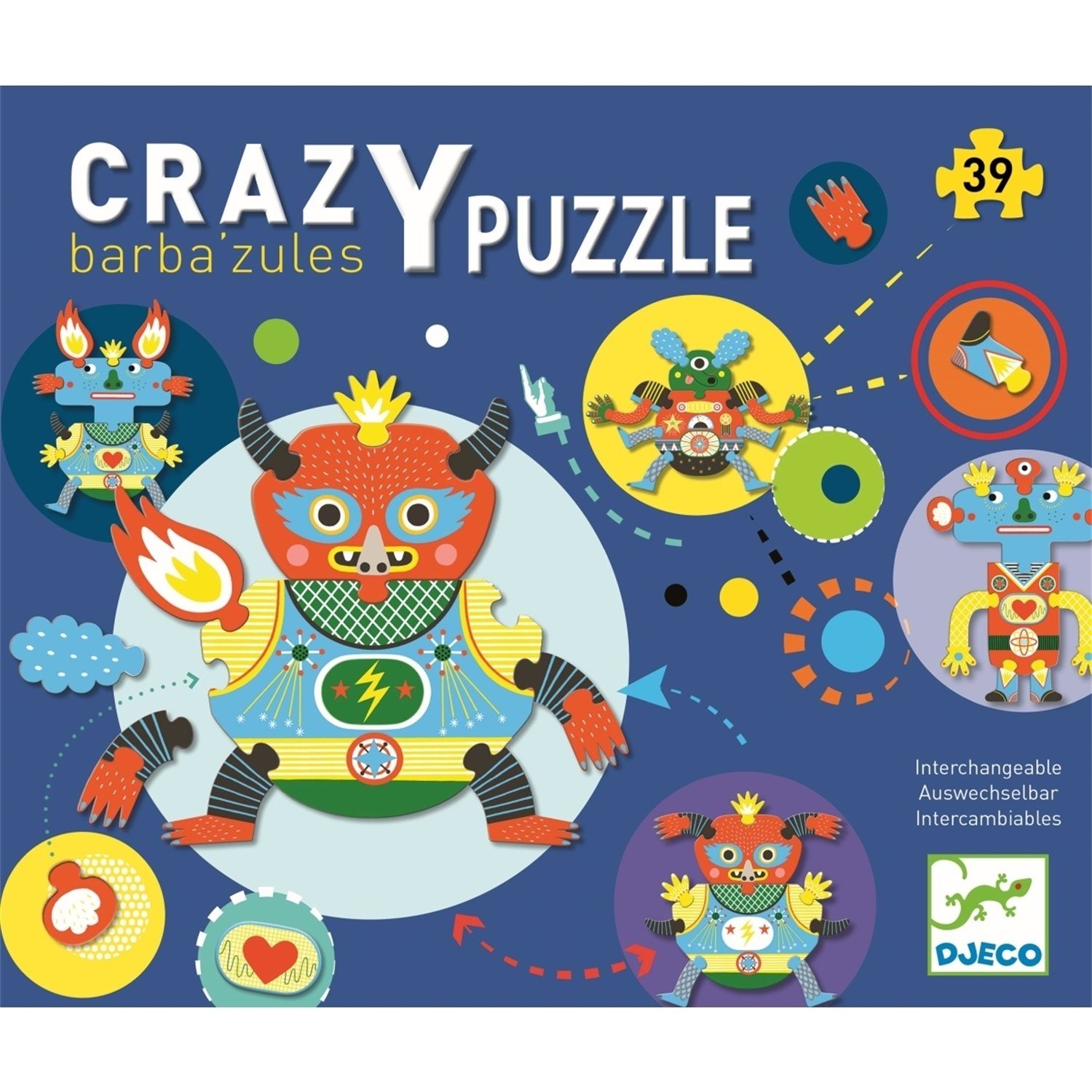 Puzzle DJ07119 Bodenpuzzle - Barbazul