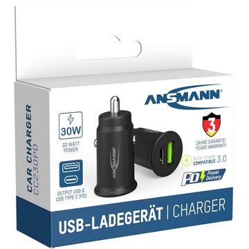ANSMANN AG Kfz-Ladegerät USB-Ladegerät