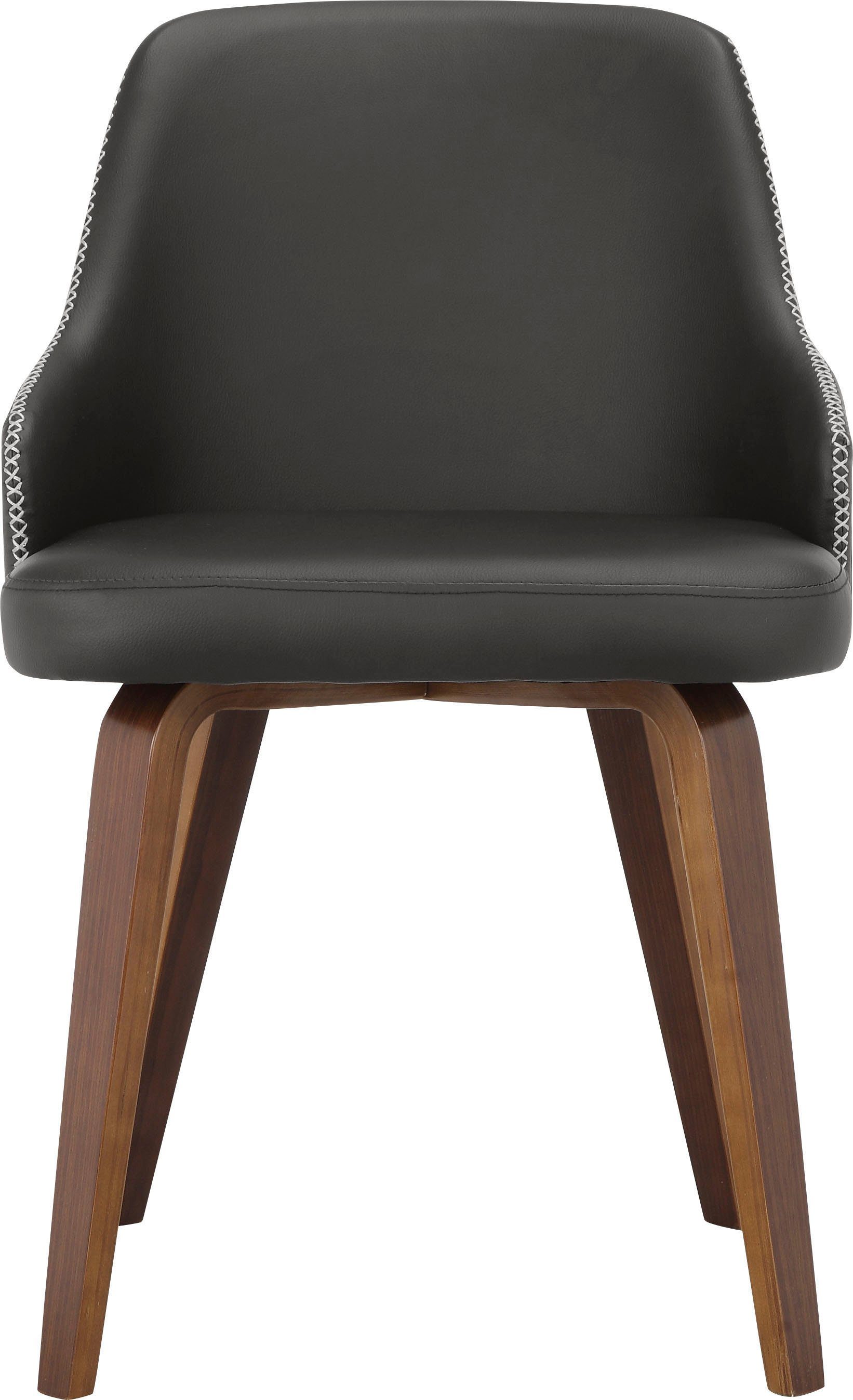 INOSIGN Esszimmerstuhl Bojan (2 St), pflegeleichtes Kunstleder, Sitz- und Rücken gepolstert, Sitzhöhe 47 cm