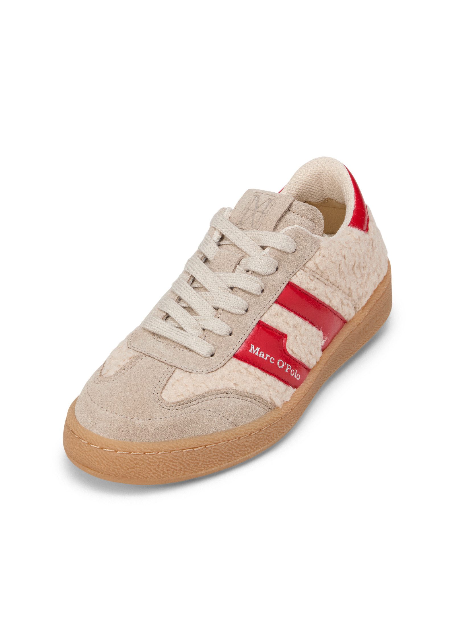 Marc O'Polo aus Leder und Teddyfell Sneaker günstig online kaufen