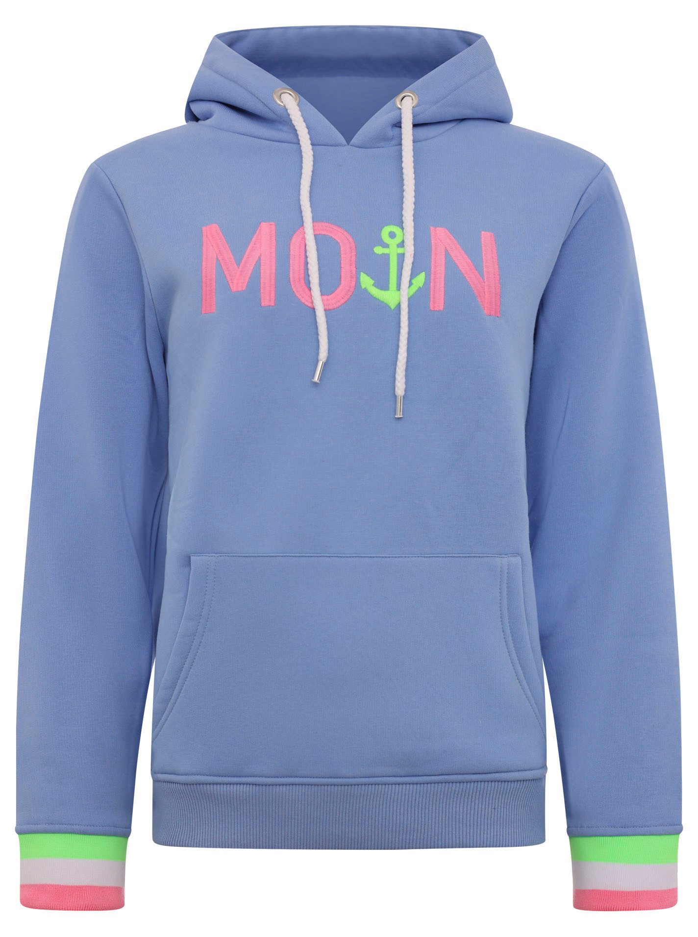 Zwillingsherz Hoodie "Rahel" Fronttaschen, innen mit günstig online kaufen