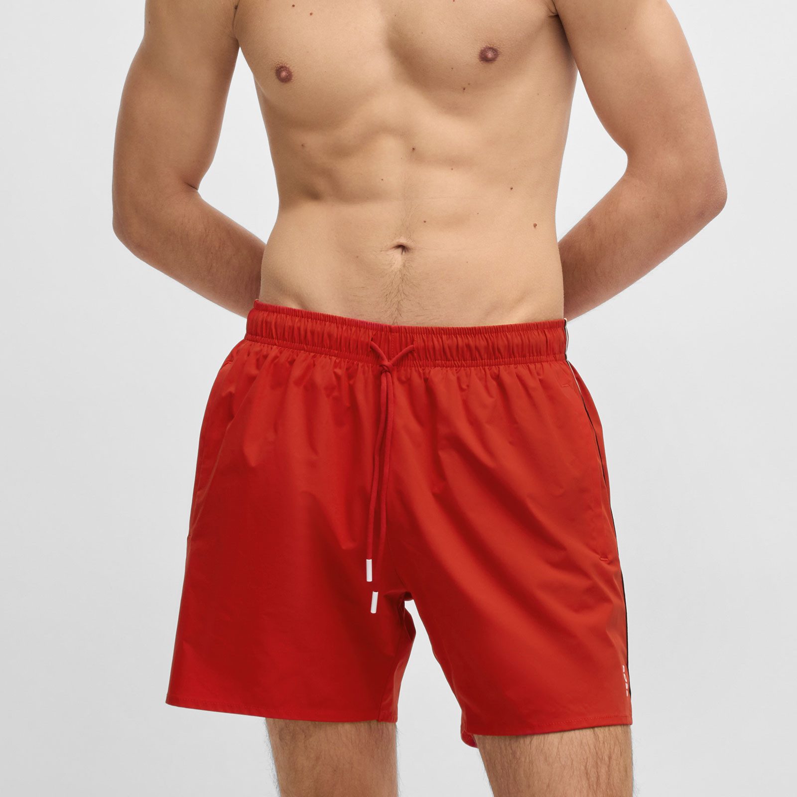 BOSS Badeshorts Iconic mit Zierstreifen in günstig online kaufen