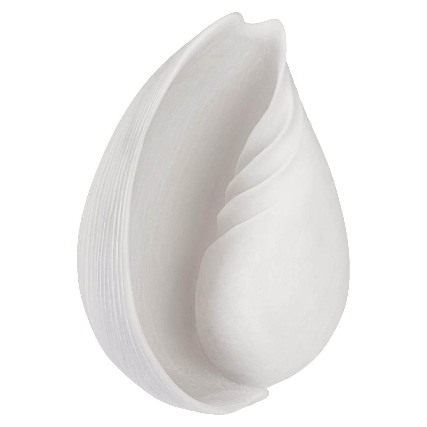 Deko-Muschel Ditmer Mette (L) Off-White Skulptur Conch