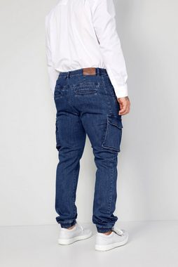 Boston Park 5-Pocket-Jeans Boston Park Schlupfjeans Slim Fit Cargotaschen