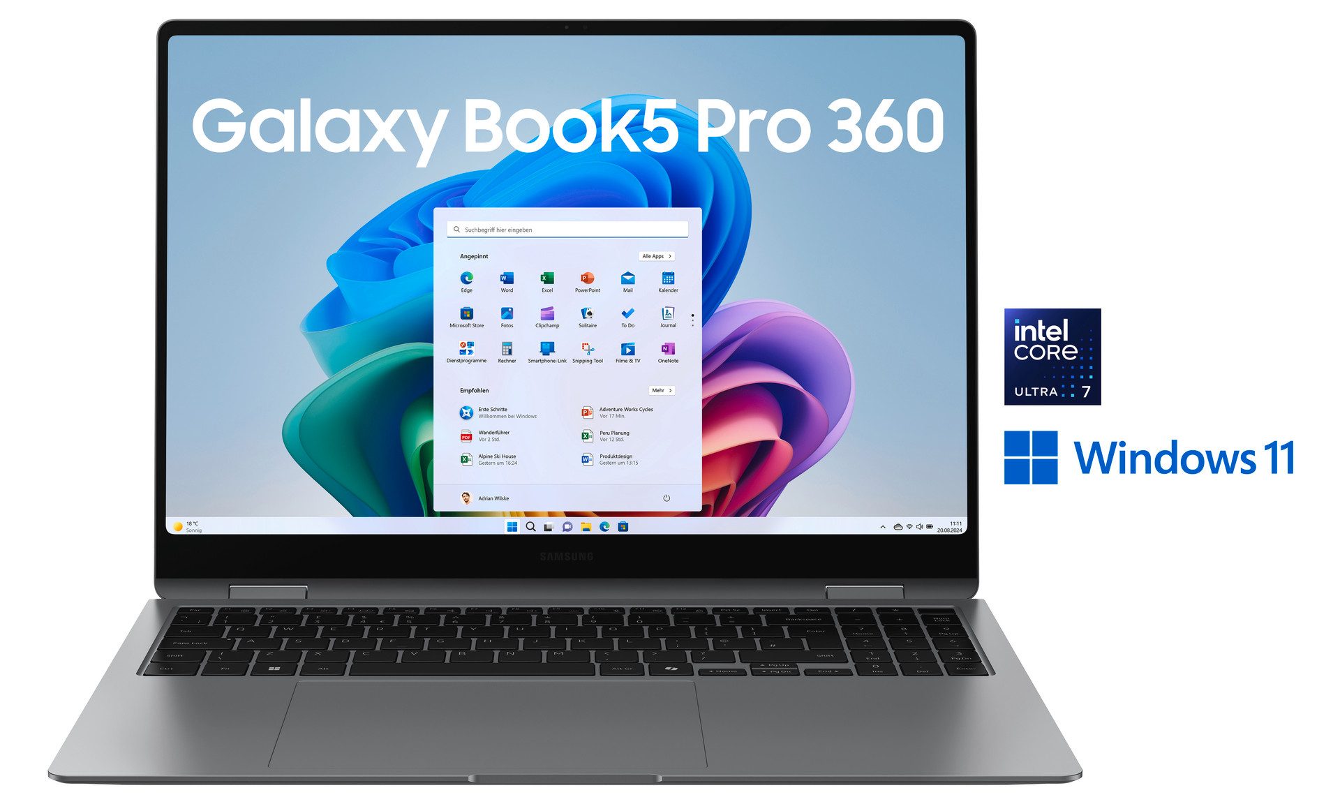 Galaxy Book5 Pro 360 16'' (NP960Q) Ultra7 32 GB + 1 TB Notebook